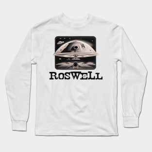 Roswell new mexico alien ufo Long Sleeve T-Shirt